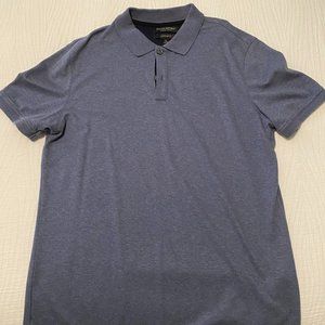 Banana Republic Men's Luxury-Touch Performance Polo - Navy